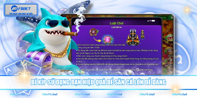 Bí kíp sử dụng đạn hiệu quả để săn cá lớn dễ dàng