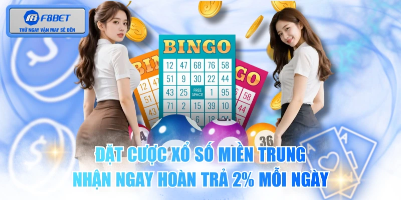 Đặt Cược Xổ Số Miền Trung - Nhận Ngay Hoàn Trả 2% Mỗi Ngày