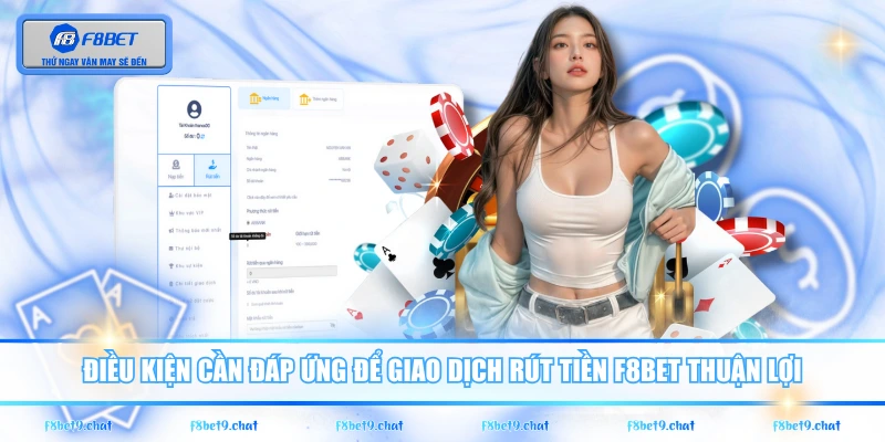 Điều kiện cần đáp ứng để giao dịch rút tiền F8BET thuận lợi