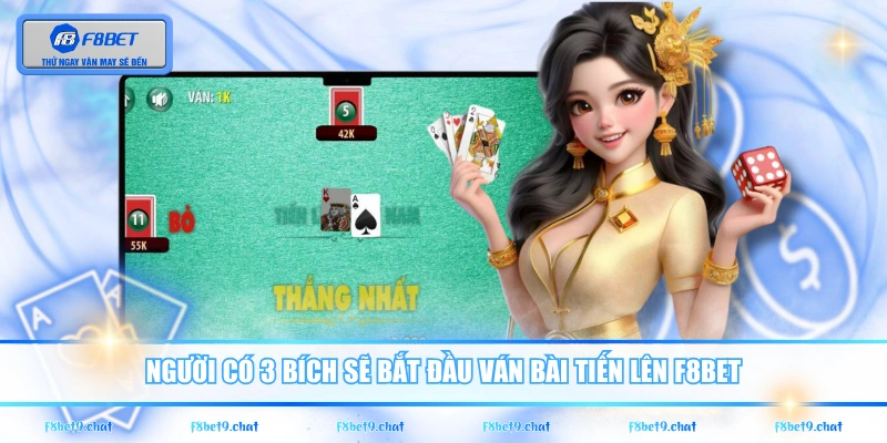 Người có 3 bích sẽ bắt đầu ván bài tiến lên F8BET 